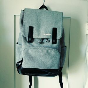 Back pack gray and black